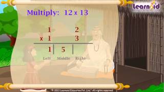 Vedic Math Multiplication by Urdhva Tiryagbhyam English [upl. by Alejna]