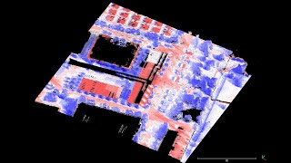 Cloud Compare 7 Assigning GeoTIFF raster values to LiDAR point clouds [upl. by Annayek]