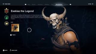 Assassins Creed Odyssey Mercenaries  Exekias the Legend [upl. by Bronwen825]