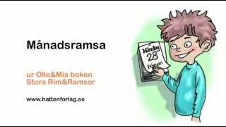 25 Månadsramsa  ur Stora RimampRamsor [upl. by Ignazio]