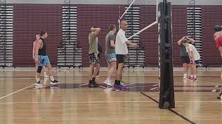 Westosha Central boys volleyball FINAL PRACTICE before state [upl. by Cosme]