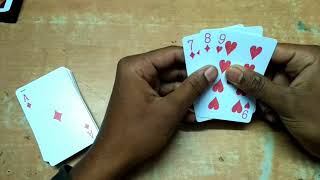 How to play flash by card  play teen patti game by tash hindi [upl. by Yenohtna]