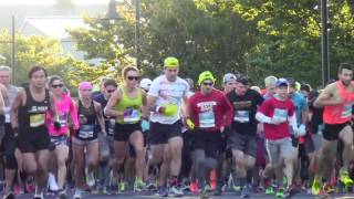 2016 Runners World Half amp Festival  5k and 10k highlights [upl. by Snevets]