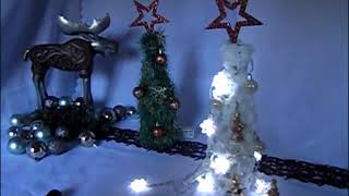 DIY Besonderer LED Weihnachtsbaum SELBER MACHEN  Upcycling [upl. by Annabela573]