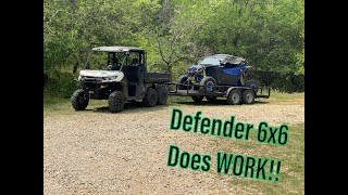 CanAm Defender 6x6 Review  Is It Worth It [upl. by Ahsiket]