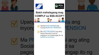 SSS ACOP Schedule of Compliance 2024 SSSACOP SSSACOPCompliance SSS peraatibapa ssspensioners [upl. by Eetsirhc393]