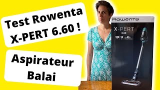 Mon avis sur laspirateur Rowenta XPERT 660  aspiration bruit praticité [upl. by Alane]