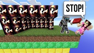 Minecraft OVERPOWERED LUCKY BLOCK BEDWARS  Modded MiniGame [upl. by Anawyt]