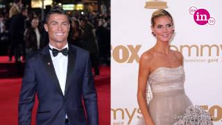 Cristiano Ronaldo und Heidi Klum Zwei MegaStars tun Gutes [upl. by Aner]