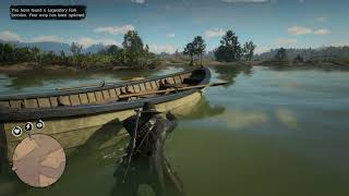 rdr2  Legendary Bullhead Catfish  Suvivalist 10 [upl. by Gennifer]