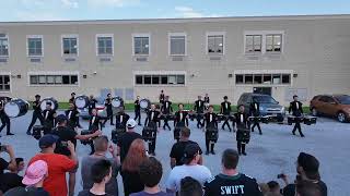 2024 Boston Crusaders Drumline in the Lot DCI DOWNINGTOWN PA [upl. by Ephrayim]