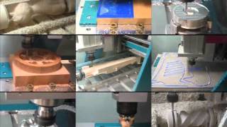 Boxford A3HSRmi2 CNC Router Multi Clips [upl. by Roxana]