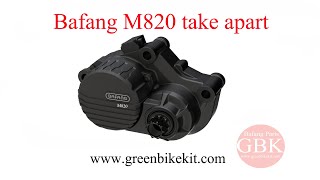 Bafang M820 take apart teardown [upl. by Yot]