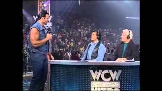 Scott Hall WCW debut on Monday Nitro [upl. by Anasor]