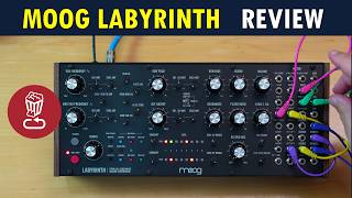 Moog Labyrinth  A Synth that’s a Generative Idea Machine  13 patch ideas review amp tutorial [upl. by Wolford448]