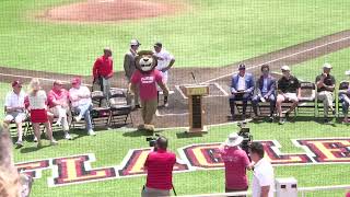 Flagler Baseball Dave Barnett Day Ceremony 4272024 [upl. by Kurr]