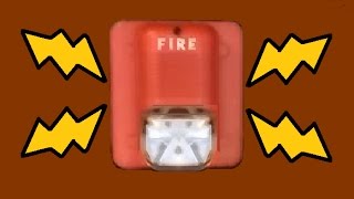 Sound Effect  Real Loud Fire Alarm System Sensor P2475 [upl. by Llirrem]