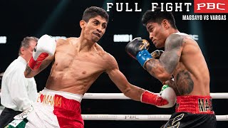 Magsayo vs Vargas FULL FIGHT July 9 2022  PBC on Showtime [upl. by Iggam]