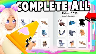 NOT STOPPING UNTIL I GET EVERY NEW URBAN PET in ADOPT ME [upl. by Eniarrol]