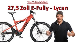 KTM Macina Lycan 671 EFully  625 Bosch CX EBike MTB 2022 [upl. by Yrrab]