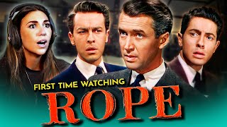 ROPE 1948 Movie Reaction w Coby FIRST TIME WATCHING [upl. by Deelaw]