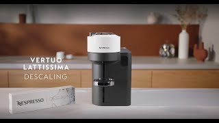 Nespresso Vertuo Lattissima  Descaling [upl. by Elvia]