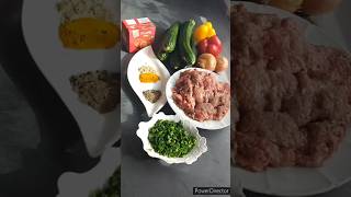 Zucchini mit Hackfleisch lecker einfach محشي كوسا قرعة خضر  لذيذ رائع [upl. by Woolley]