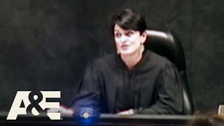 Court Cam Judge Put on Trial for Threatening Children in Open Court  AampE [upl. by Thomasine]