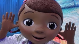 Doc McStuffins Debuts at Disney D23 Expo Disney Junior First EVER Meet amp Greet Appearance [upl. by Akym929]