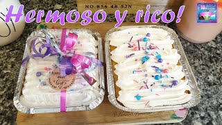 Bizcocho Mojadito Puertorriqueño con Almibar y Frosting de Almendras [upl. by Sparke]