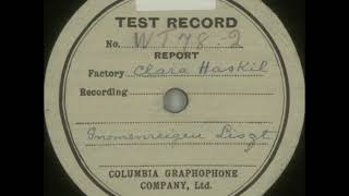 Clara Haskil plays Liszts Gnomenreigen Columbia Test Pressing [upl. by Aimahs]