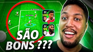 O NOVO RÜDIGER 99 E SALIBA 100 CHEGARAM NO TIME  EFOOTBALL 2024 MOBILE [upl. by Anikehs]