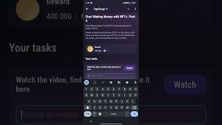 Start making money with NFTs part 4 tapswap code  tapswap code Start making money with NFTs part 4 [upl. by Jezebel]