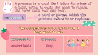 💟 ENGLISH What is a PronounAntecedent Agreement  iQuestionPH [upl. by Chem]