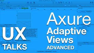 Axure Adaptive Views Advanced Workflow [upl. by Gneh]