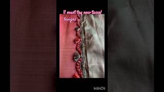 11 must try tassels designs for your silk sarees latest saree kuchhu saree tassels [upl. by Hahnke]