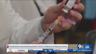 Immunize El Paso to host clinics to vaccinate against the flu [upl. by Yesrod242]