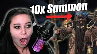 ✨ GOING BROKE FOR GEOMANCER ✨ 10x Summons  Raid Shadow Legends [upl. by Sirdi535]