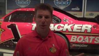 Jamie McMurray Thanks Fans [upl. by Siraval]