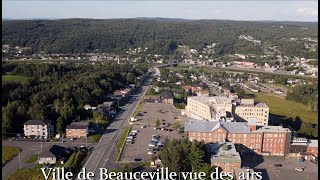 Ville de Beauceville vue des airsHierAujourdhui [upl. by Nilesoy713]