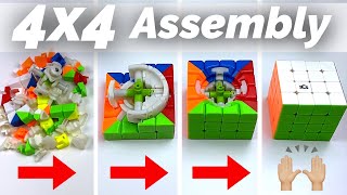 How to Assemble a 4x4 Rubiks Cube  Full tutorial [upl. by Eliason]