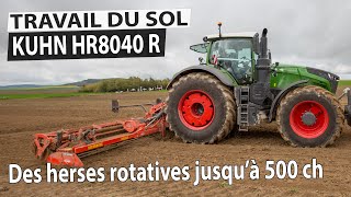 Herse rotatives KUHN HR6040 R  HR7040 R  HR8040 R [upl. by Anilorak]