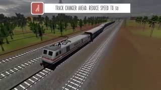 Diesel Trains at Level Crossing  Indian Railways [upl. by Marcille306]