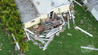 10102024 Ellenton FL  Milton Aftermath  Drone Damage [upl. by Chloris]