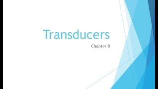 What are transducers and their components [upl. by Nehtiek]