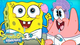 Every Baby EVER 🍼  SpongeBob [upl. by Atnod665]