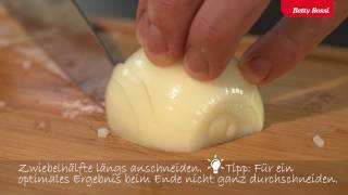 Zwiebel schneiden leicht gemacht Tipps amp Tricks von Betty Bossi [upl. by Zilber968]