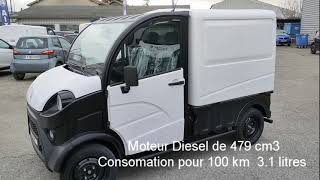 Utilitaire DTRUCK FOURGON AIXAM by CarrossAuto [upl. by Burman745]