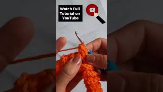 Pumpkin Worry Worm Crochet Pattern Easy Fall Idea for kids Crochet TrickorTreats for beginners [upl. by Ahseim]