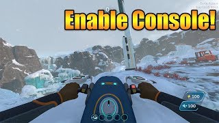 How to Enable the Console in Subnautica Below Zero Early Access [upl. by Burk]